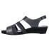 VANELi Dacea Wedge Womens Blue Casual Sandals 308898