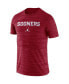 ფოტო #3 პროდუქტის Men's Crimson Oklahoma Sooners Velocity Performance T-shirt