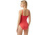Фото #2 товара MICHAEL Michael Kors 256259 Women Solid Square Neck One-Piece Swimsuit Size 4