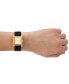 ფოტო #1 პროდუქტის Women's The Eleanor Black Leather Strap Watch 25mm