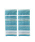 Фото #1 товара Seabrook Stripe 2 Piece Hand Towel Set