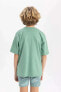 Erkek Çocuk T-shirt B5927a8/gn86 Lt.green