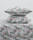 Фото #3 товара Home Pine 100% Cotton Flannel 4-Pc. Sheet Set, Full