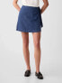 Фото #2 товара Denim Wrap Mini Skirt