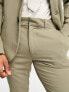Фото #3 товара New Look super skinny suit trousers in sage