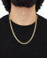 Фото #4 товара Italian Gold miami Cuban Link 22" Chain Necklace (6mm) in 10k Gold