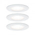 Фото #1 товара PAULMANN 934.78 - Recessed lighting spot - GU10 - 3 bulb(s) - LED - 2700 K - White