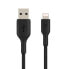 Фото #5 товара Belkin Lightning USB A - Male to Male Cable, 3m, Black