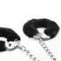 Фото #3 товара Furry Metal Ankle Cuffs Black