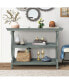 Newport Console Table For Living Room, Kitchen, Entyway(Antique Light Green)