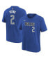 Big Boys and Girls Kyrie Irving Blue Dallas Mavericks Icon Name Number T-Shirt