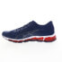 Asics Gel-Quantum 360 5 1021A113-400 Mens Blue Canvas Lifestyle Sneakers Shoes