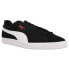 Фото #2 товара Puma Suede As Lace Up Mens Black, Red, White Sneakers Casual Shoes 381938-01