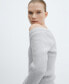 Фото #2 товара Women's Low-Cut Neck Sweater