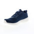 Фото #4 товара Skechers Skechers Squad 232290 Mens Blue Canvas Lifestyle Sneakers Shoes 11