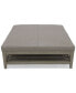 Фото #2 товара CLOSEOUT! Charlett 42" Leather Cocktail Ottoman, Created for Macy's