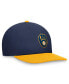 Фото #3 товара Men's Navy/Gold Milwaukee Brewers Evergreen Two-Tone Snapback Hat