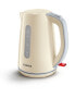 Фото #3 товара Электрический чайник Bosch TWK7507 - 1.7 L - 2200 W - Кремовый - Пластик - Индикатор уровня воды - Защита от перегрева