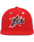 Фото #3 товара Men's Red Philadelphia 76Ers Hardwood Classics 1997 Nba All-Star Weekend Top Star Snapback Hat