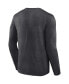 Men's Charcoal New England Patriots Long Sleeve T-shirt