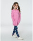 Big Girls Tunic With Front Pocket Pink