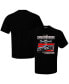 Фото #1 товара Men's Black Kirk Shelmerdine NASCAR Hall of Fame Class of 2023 Inductee T-shirt