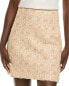 Фото #3 товара St. John Wool-Blend Mini Skirt Women's