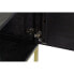 Фото #5 товара ТВ шкаф DKD Home Decor Чёрный Металл Позолоченный Древесина манго (147 x 40 x 51 cm)