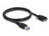 Фото #1 товара Delock 87799 - 1 m - USB A - Micro-USB B - USB 3.2 Gen 1 (3.1 Gen 1) - 5000 Mbit/s - Black