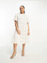 Фото #1 товара Платье повседневное Glamorous Curve – Короткое платье с градиентом, завязка на спине и яркий геометрический узор