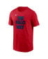 ფოტო #3 პროდუქტის Men's Red Los Angeles Angels Rally Rule T-shirt
