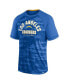 ფოტო #3 პროდუქტის Men's Powder Blue Los Angeles Chargers Hail Mary Raglan T-shirt