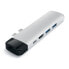 Фото #10 товара USB-концентратор Satechi ST-TCPHES - USB 3.2 Gen 1 (3.1 Gen 1) Type-C - HDMI,RJ-45,USB 3.2 Gen 1 (3.1 Gen 1) Type-A,USB 3.0 (3.1 Gen 1) Type-C - MicroSD (TransFlash) - 10 Mbit/s - Серебристый - Алюминий