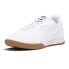 Фото #2 товара Puma King Top Indoor Quilted Soccer Mens White Sneakers Athletic Shoes 10734902