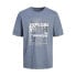 JACK & JONES Project short sleeve T-shirt Серый, L - фото #1