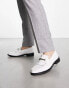 H by Hudson Exclusive Archer loafers in white leather