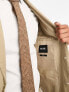 Only & Sons slim fit linen mix suit jacket in beige