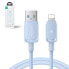 Фото #3 товара Kabel przewód do iPhone USB-A - Lightning 2.4A 1.2m niebieski