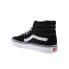 Vans Comfycush Sk8-HI VN0A3WMBVNE Mens Black Skate Inspired Sneakers Shoes