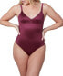 ფოტო #1 პროდუქტის Shaping Satin Thong Bodysuit 10322R