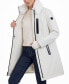 Фото #3 товара Women's Faux-Fur-Trim Anorak Raincoat