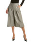 Фото #1 товара Lafayette 148 New York Arthur Leather Culotte Women's Grey 4