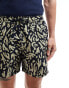 Farah printed shorts in navy