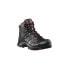 Haix Sicherheitsstiefel BE Safety 54 Mid Größe 10,5 (45,5) schwarz/rot S3 HRO HI CI WR SRC ESD EN ISO 20345 Leder