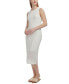 ფოტო #1 პროდუქტის Women's Sleeveless Side-Slit Midi Dress