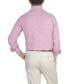 Men's Mini Gingham Cotton Stretch Long Sleeve Shirt