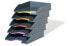 Фото #3 товара Durable VARICOLOR Letter Tray Set - Plastic - Anthracite - Multicolour - C4 - Letter - 5 pc(s)