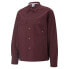 Puma Mmq Ripstop Button Up Shirt Mens Purple Casual Tops 53578742