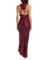 Фото #2 товара Nicholas Galilea Silk-Blend Maxi Dress Women's Purple 10