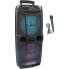 INOVALLEY KA20 Bluetooth-Karaoke-Lautsprecher mit Leuchtfunktion 800 W USB/Micro SD/AUX-IN/DC-Anschluss